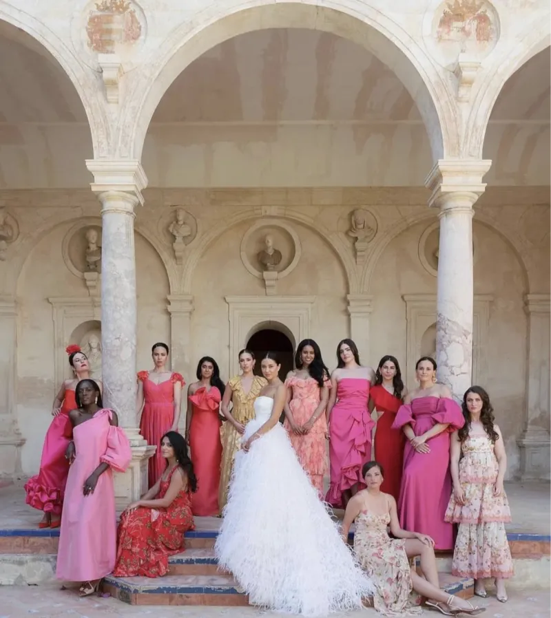 Bridal look